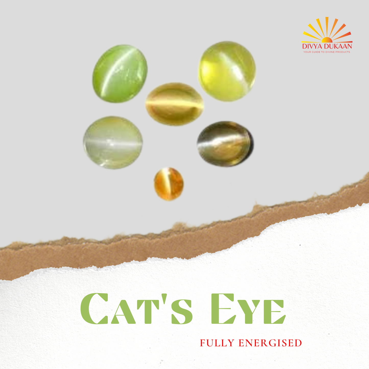 Cat's Eye/Lehsunia - Divya Dukaan - Shop by Astro River