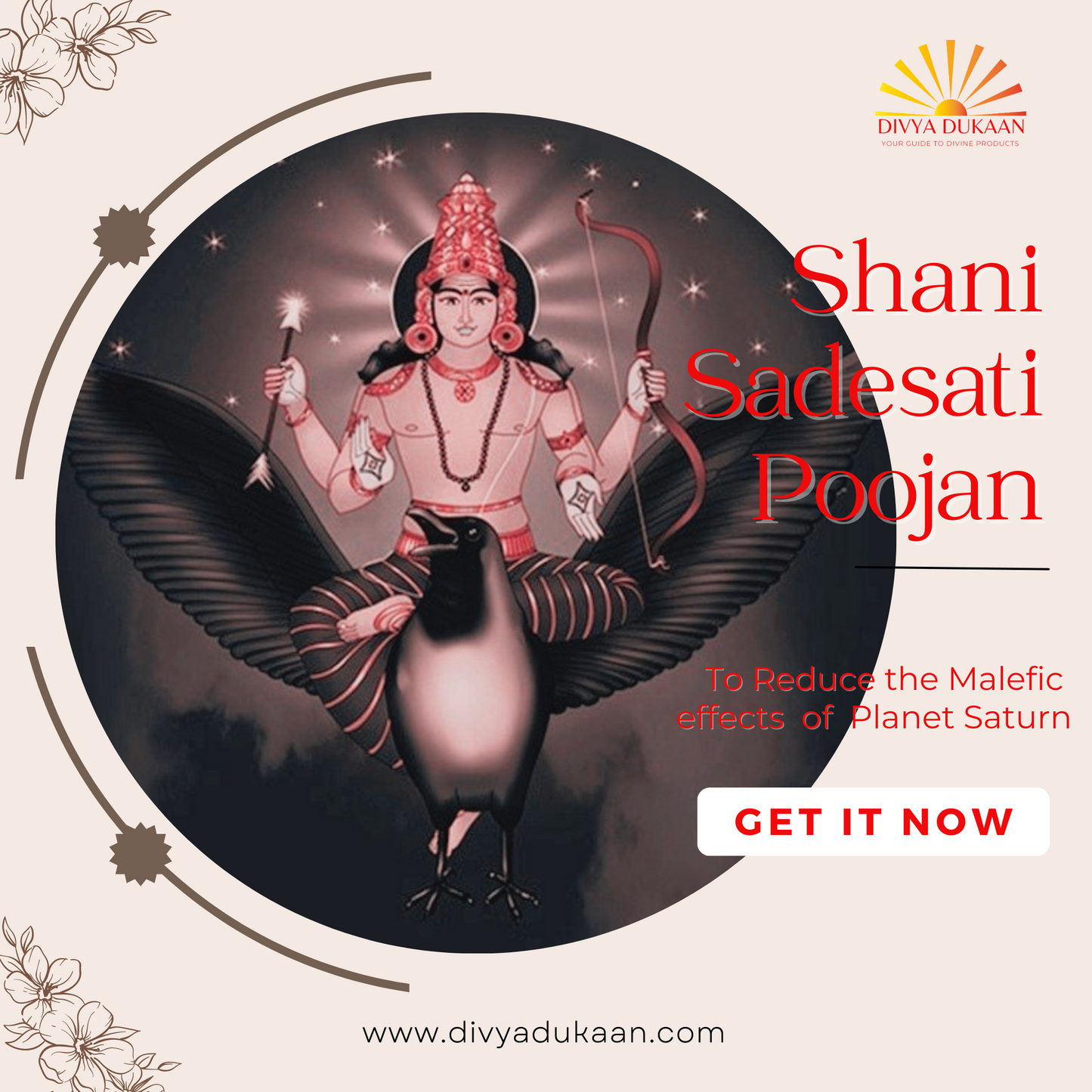 Shani Saturn Sadhesati Pooja