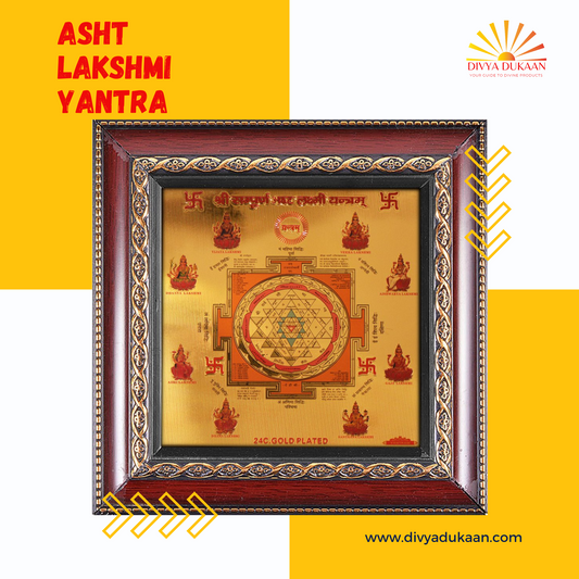 Shri Asht Lakshmi Yantra - Divya Dukaan - Shop by Astro River